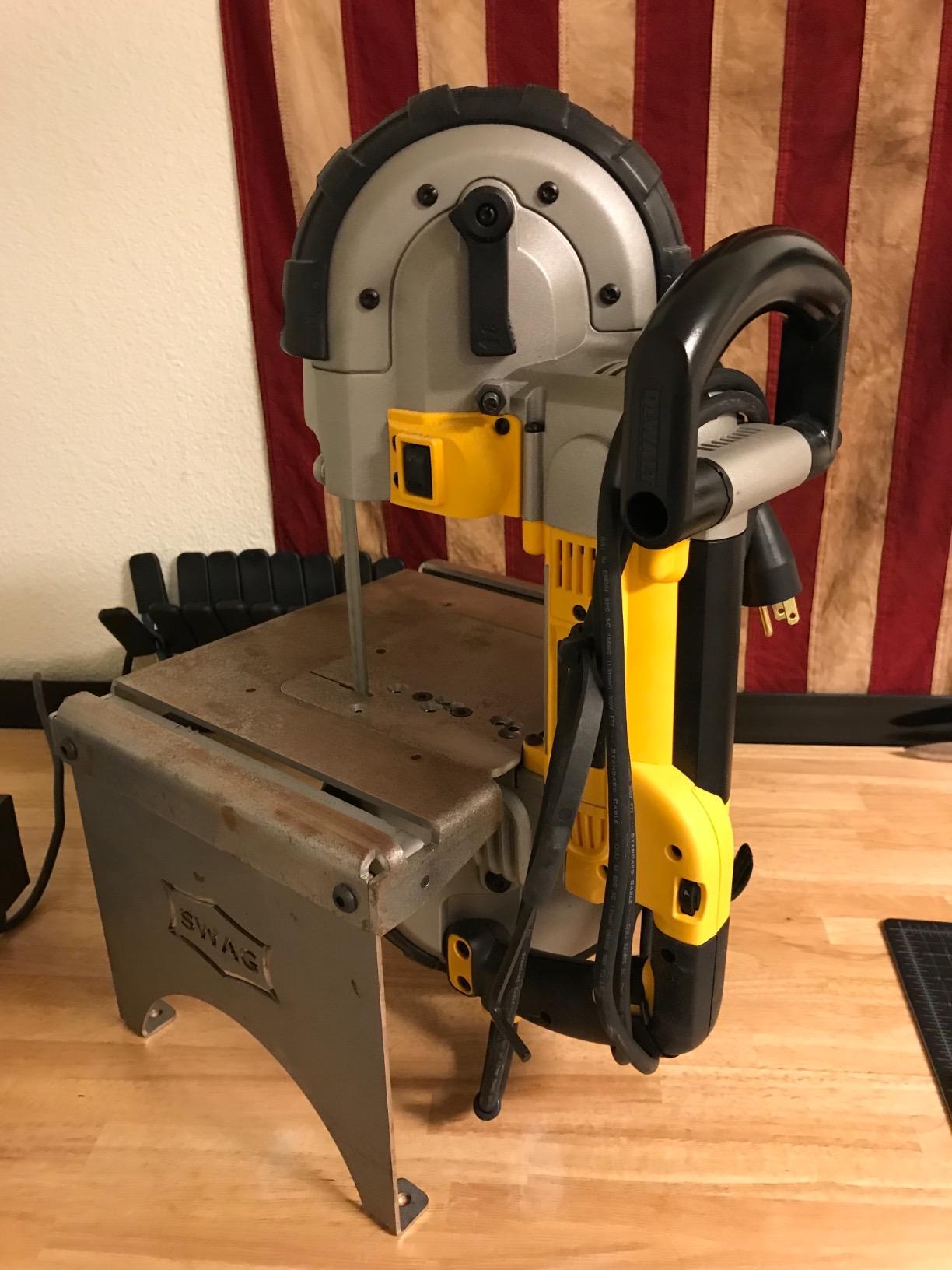 DEWALT Portable Band Saw, Deep Cut, 10 Amp, 5-Inch (DWM120K) customer photo 2