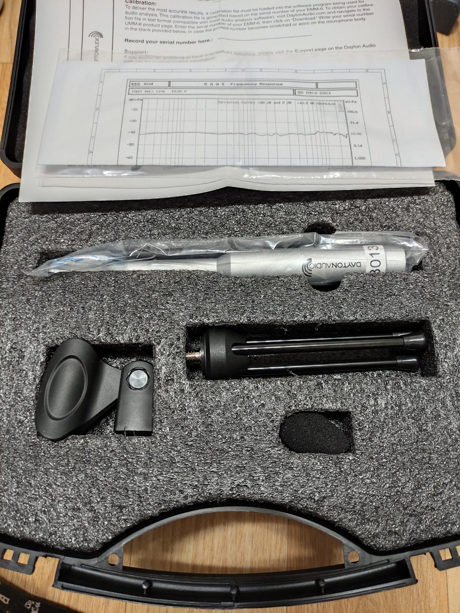 Dayton Audio EMM-6 Precision Omnidirectional Electret Condenser Microphone customer photo 1
