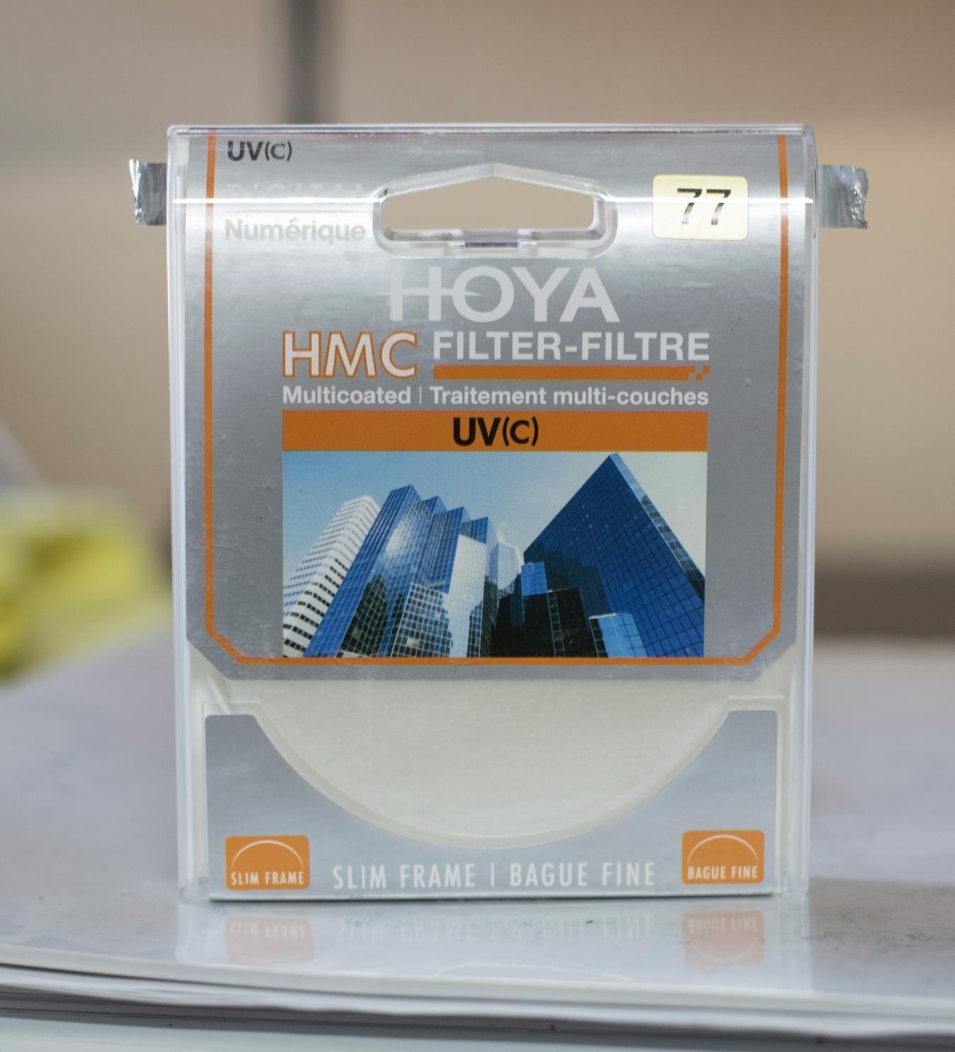 HOYA 77mm HMC UV(c) Haze Camera Lens Filter Multi-Coated Tempered Glass | UV(c) Haze Cutting, Over 97% Light Transmission, Slim Aluminum C Frame customer photo 2