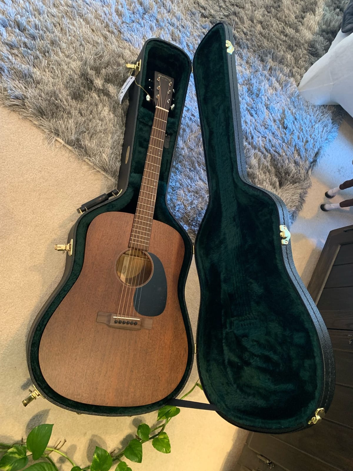 D-15M Mahogany Dreadnought Acoustic Guitar - Natural customer photo 2