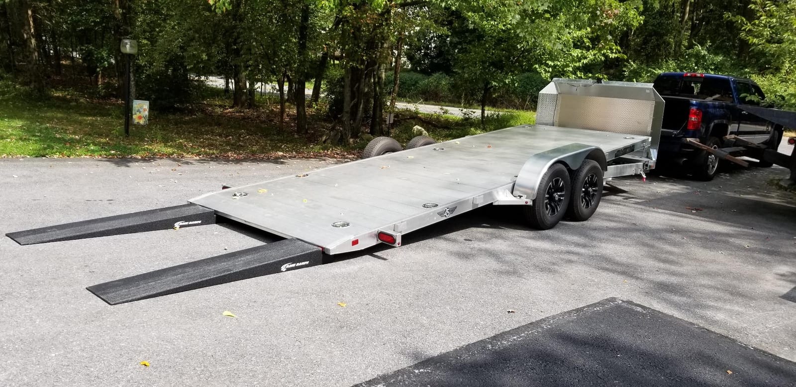 Race Ramps Foam Trailer Loading Ramps for Low-Profile Cars, 5 in H, Pair, Solid High-Density Foam with Anti-Slip Coating customer photo 2