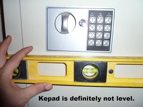 In-Wall Safe with Keypad and 2 Manual Override Keys - Protect Money, Jewelry, and Passports at Home or Business by Paragon Safes (White) customer photo 1