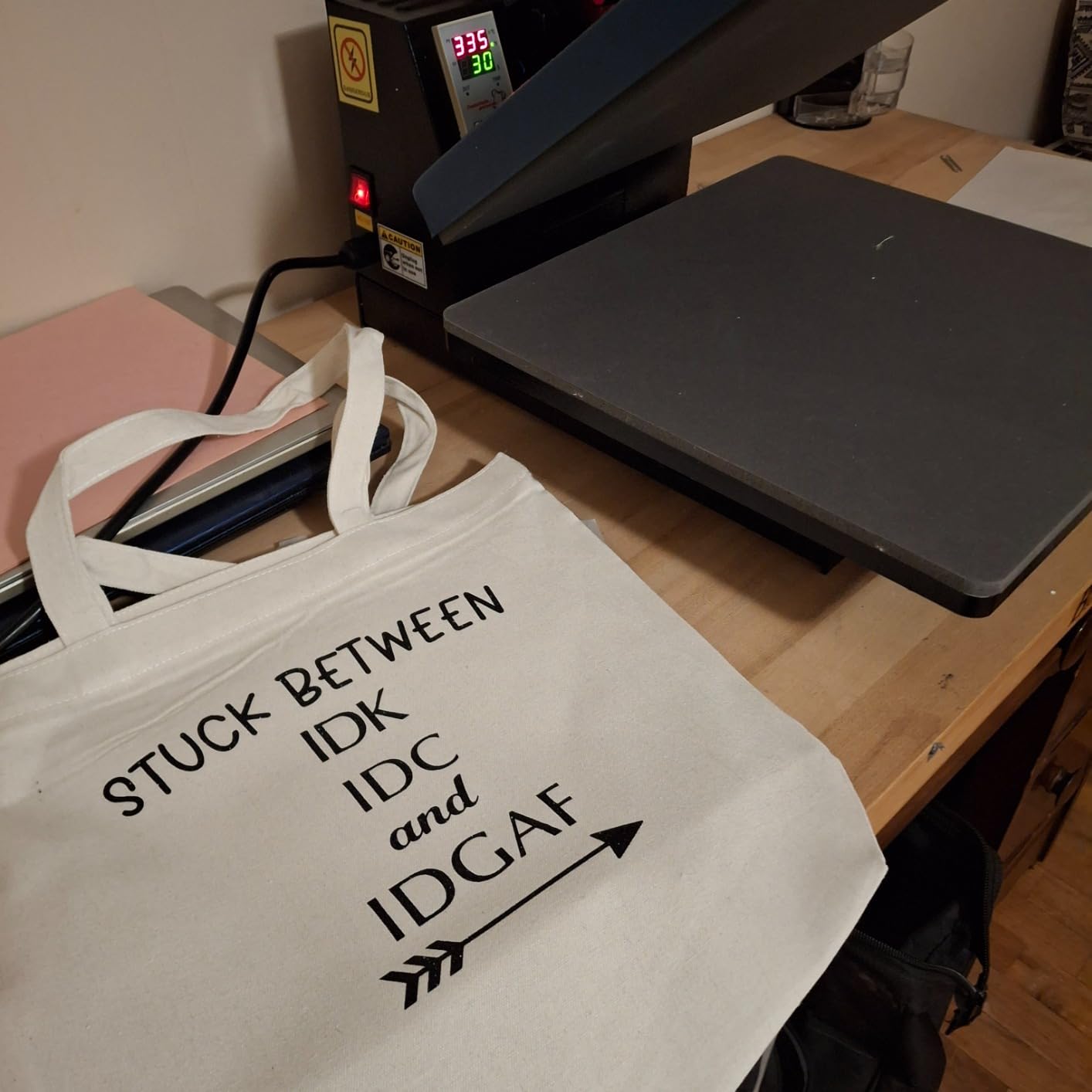 Fancierstudio Digital Heat Press 15 x 15 Sublimation Rhinestone Heat T-Shirt Machine 15x15 B/BLK customer photo 1