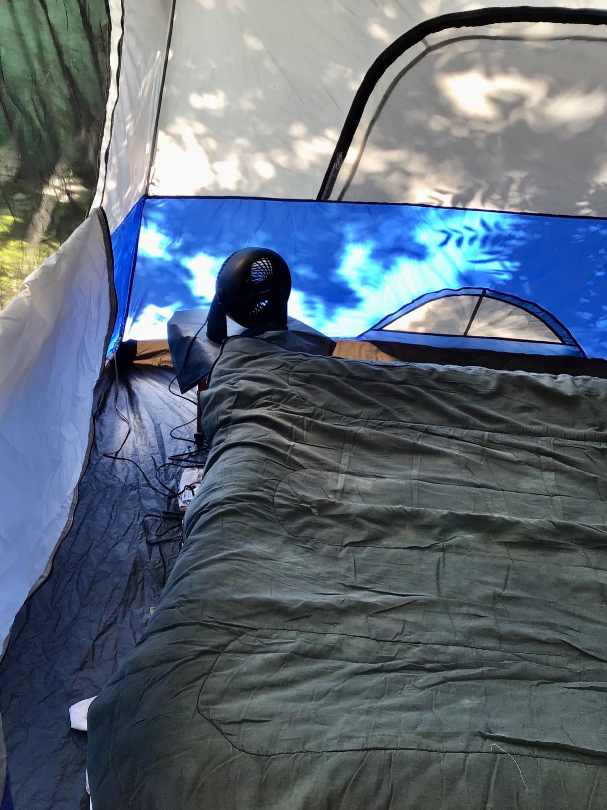 Coleman Heritage Big and Tall 10F Flannel Sleeping Bag, XL Sleeping Bag Fits Adults up to 6ft 7in Tall, Machine Washable, Great for Camping, Hunting, Guests, and More customer photo 1