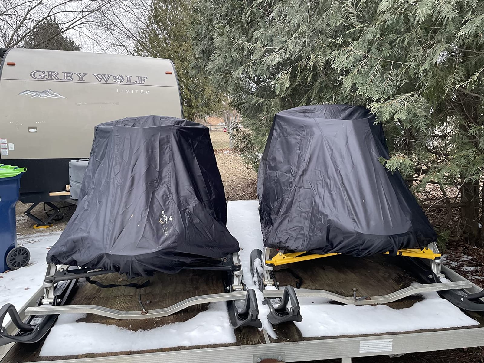 Budge Sportsman Waterproof Snowmobile Cover, Heavy Duty, Fits Up to 145