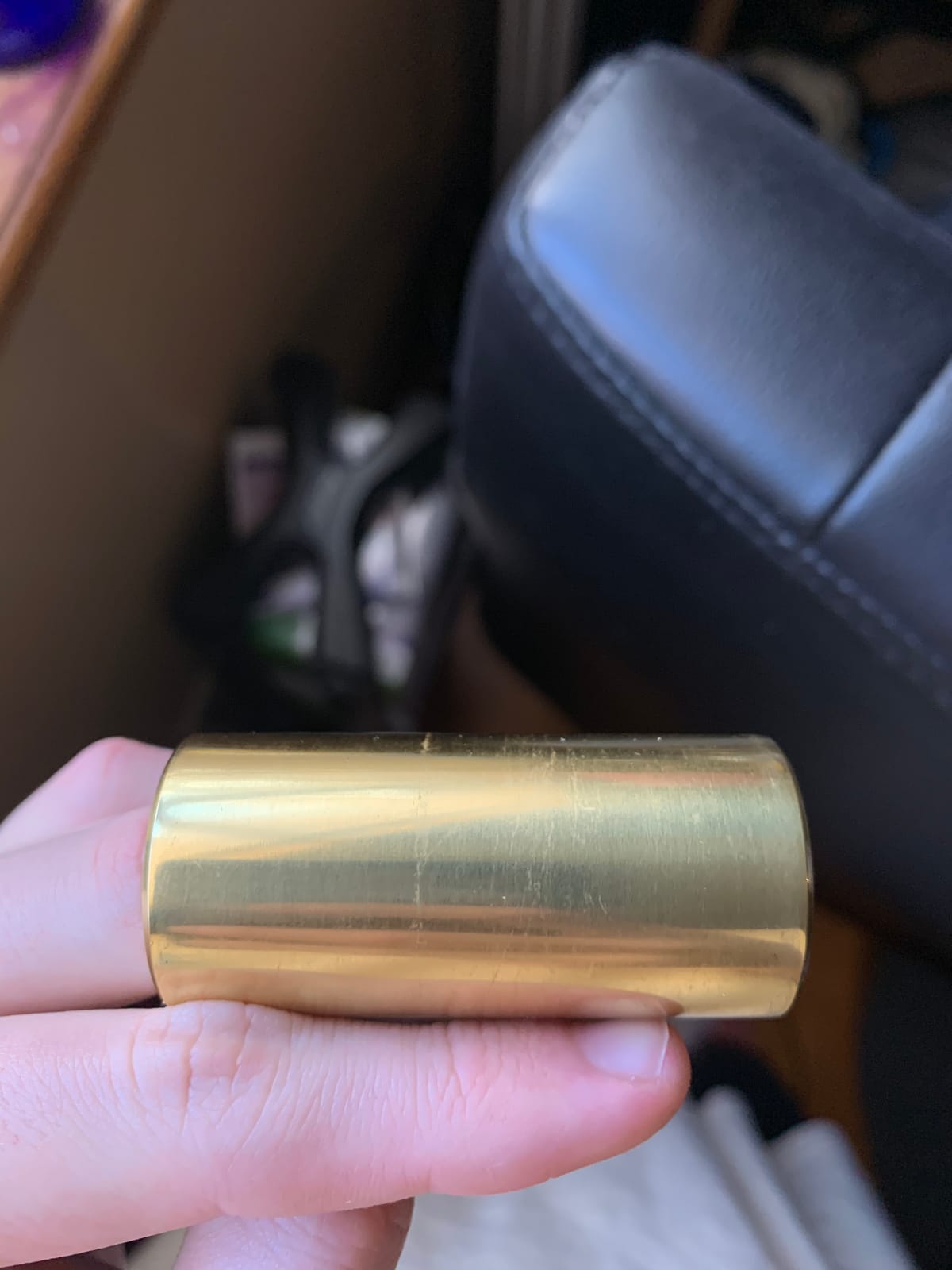 Fender Brass Guitar Slide, Standard Medium customer photo 2