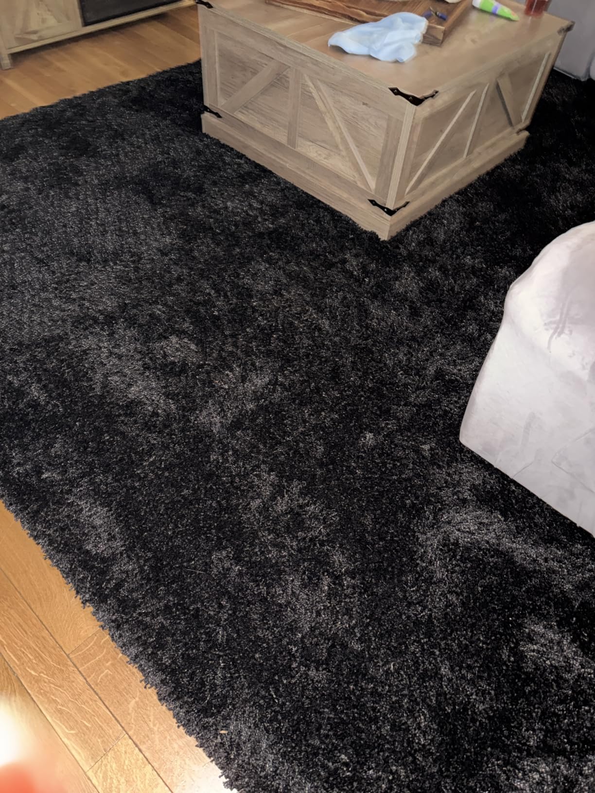 SAFAVIEH California Shag Collection Area Rug 8x10, Beige, Ultra Plush Thick Pile (SG151-1313) customer photo 1