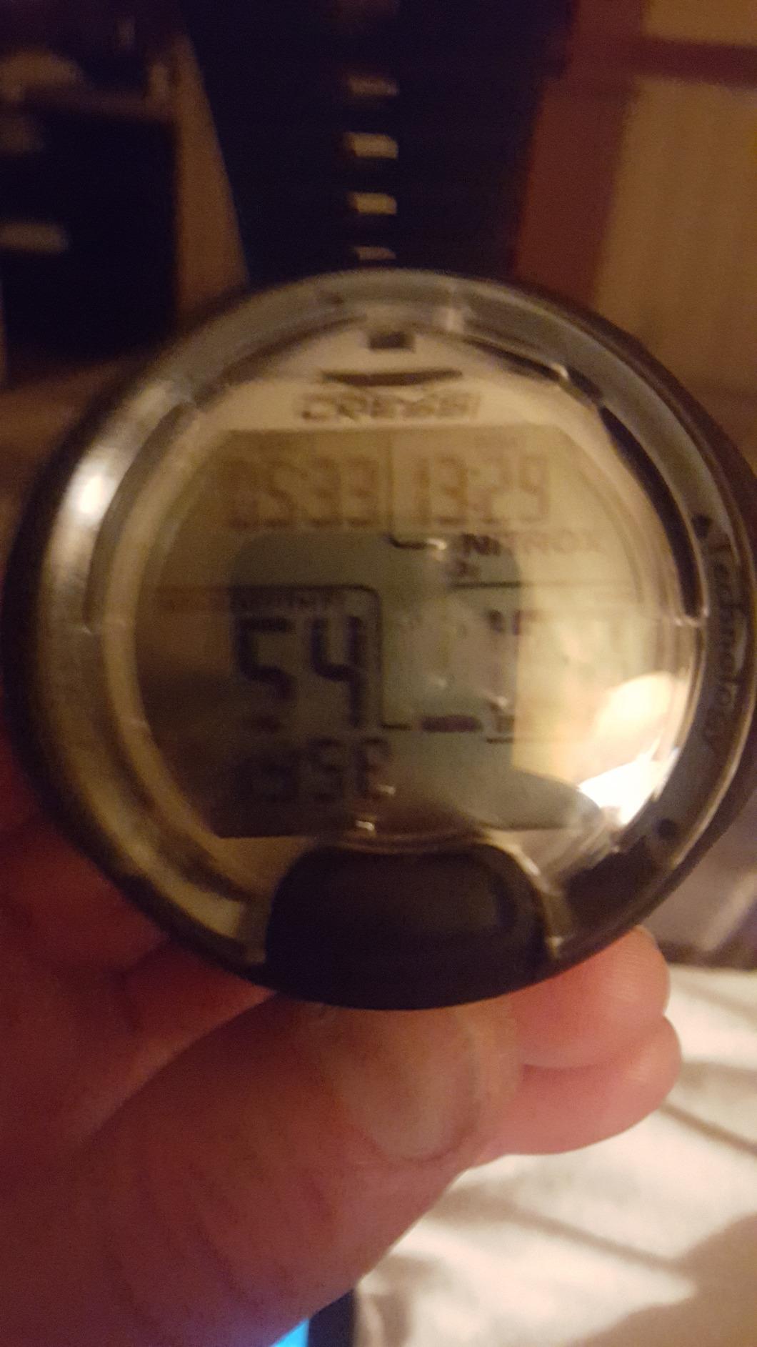 CRESSI Leonardo 2.0 Scuba Dive Watch, Air Nitrox Gauge, Black/Blue | Dive Computer, Air Nitrox Gauge Modes, Single-Button Control, Visual & Audible Alarm, USB & Infrared Transfer, Diving Watch customer photo 1
