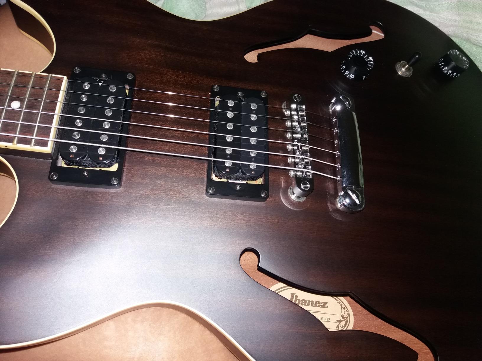 Ibanez Artcore AS53 - Transparent Black Flat customer photo 1