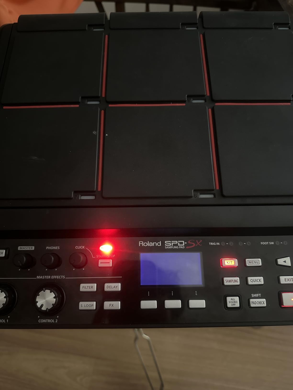 Roland SPD-SX Percussion Sampling Pad, Black | 4GB Internal Memory customer photo 1