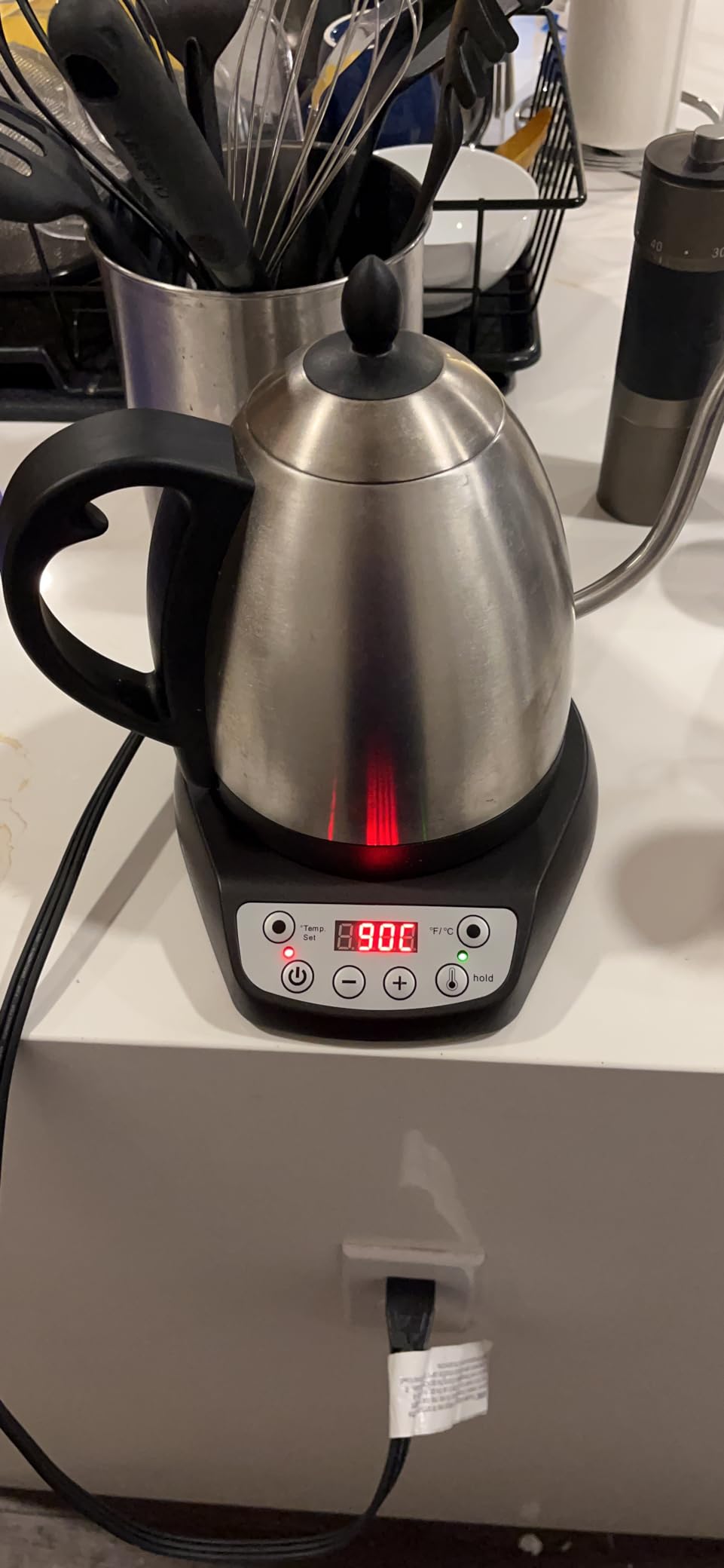Bonavita 1L Digital Variable Temperature Gooseneck Electric Kettle customer photo 2