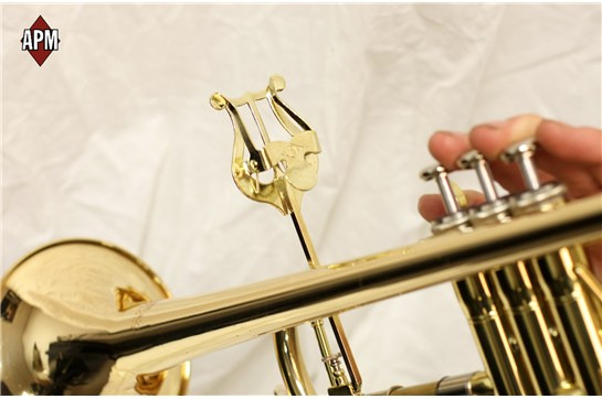 Jean Paul TR-330 Student Bb Trumpet, Two-Piece Yellow Brass Bell, Stainless Steel Valves, U.S. Play-Tested, Gold Lacquer Finish, 7C Mouthpiece and Semi-Hard Case Included customer photo 2
