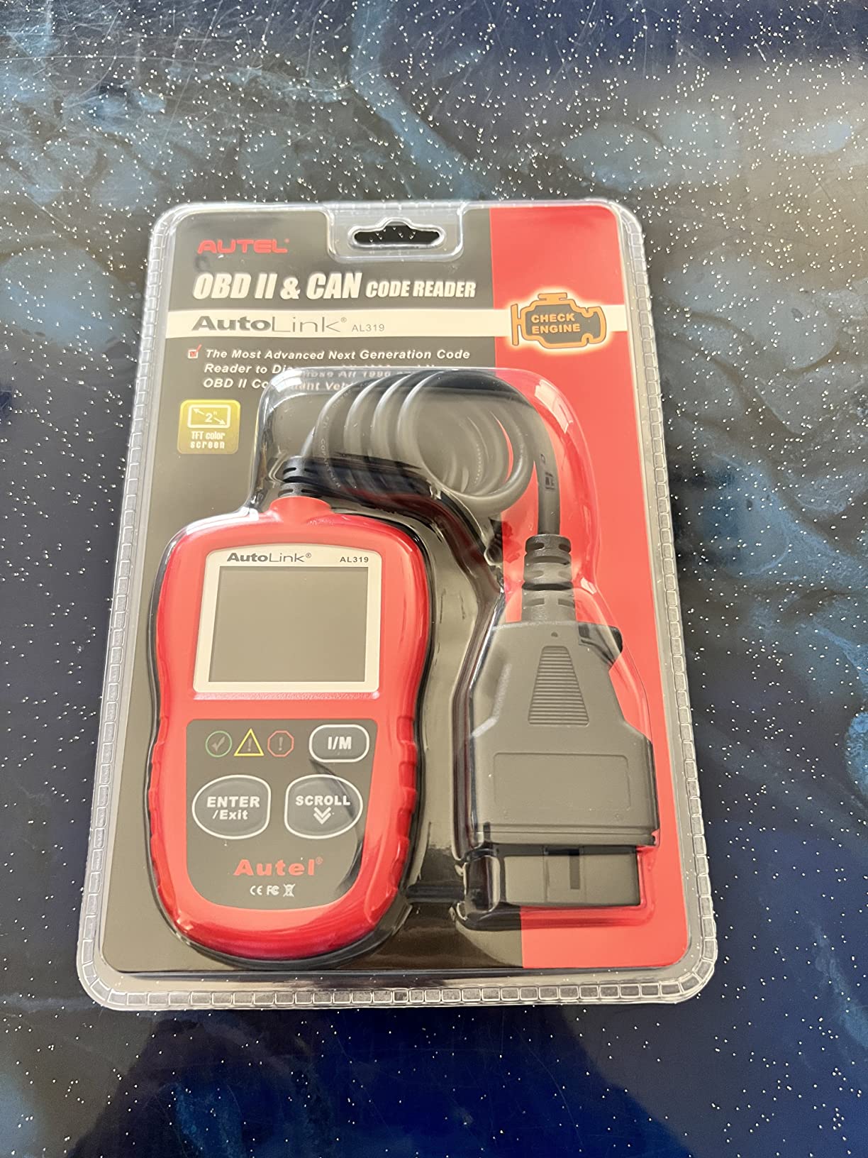 Autel AL319 Professional OBD2 Scanner, Enhanced Check Engine Code Reader | Reset Fault Code, Live Data, Freeze Frame, CAN Car Diagnostic Scan Tool for All OBDII Vehicles After 1996, 2026 Upgraded customer photo 2