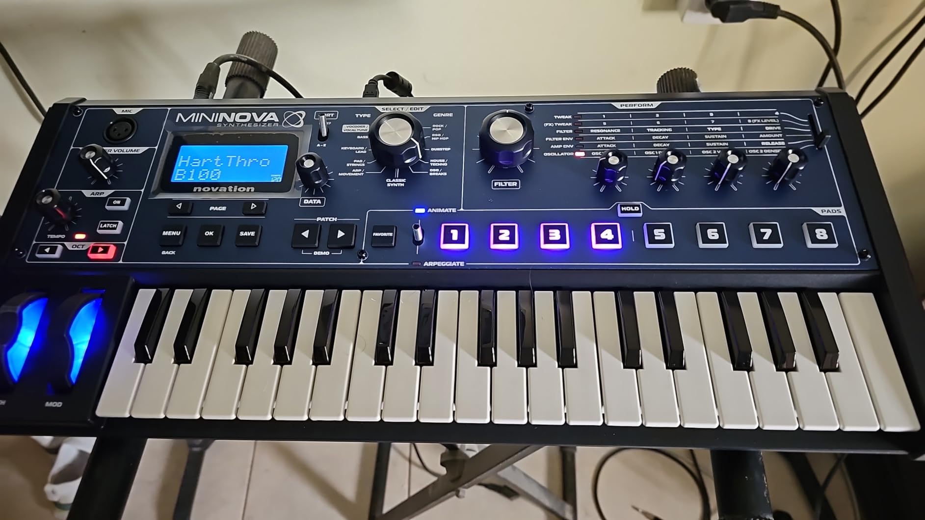 Novation MiniNova Analog Modeling Synthesizer customer photo 2
