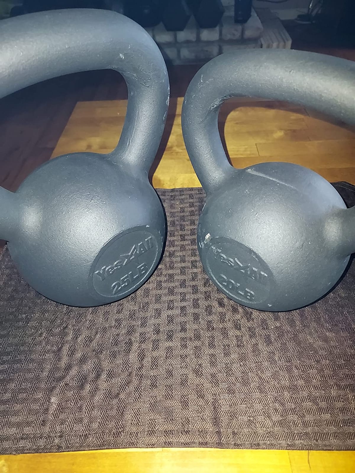 Yes4All Kettlebell Sets, 5-10-15-20-25-30 LB Cast Iron Strength Training Kettlebells customer photo 2