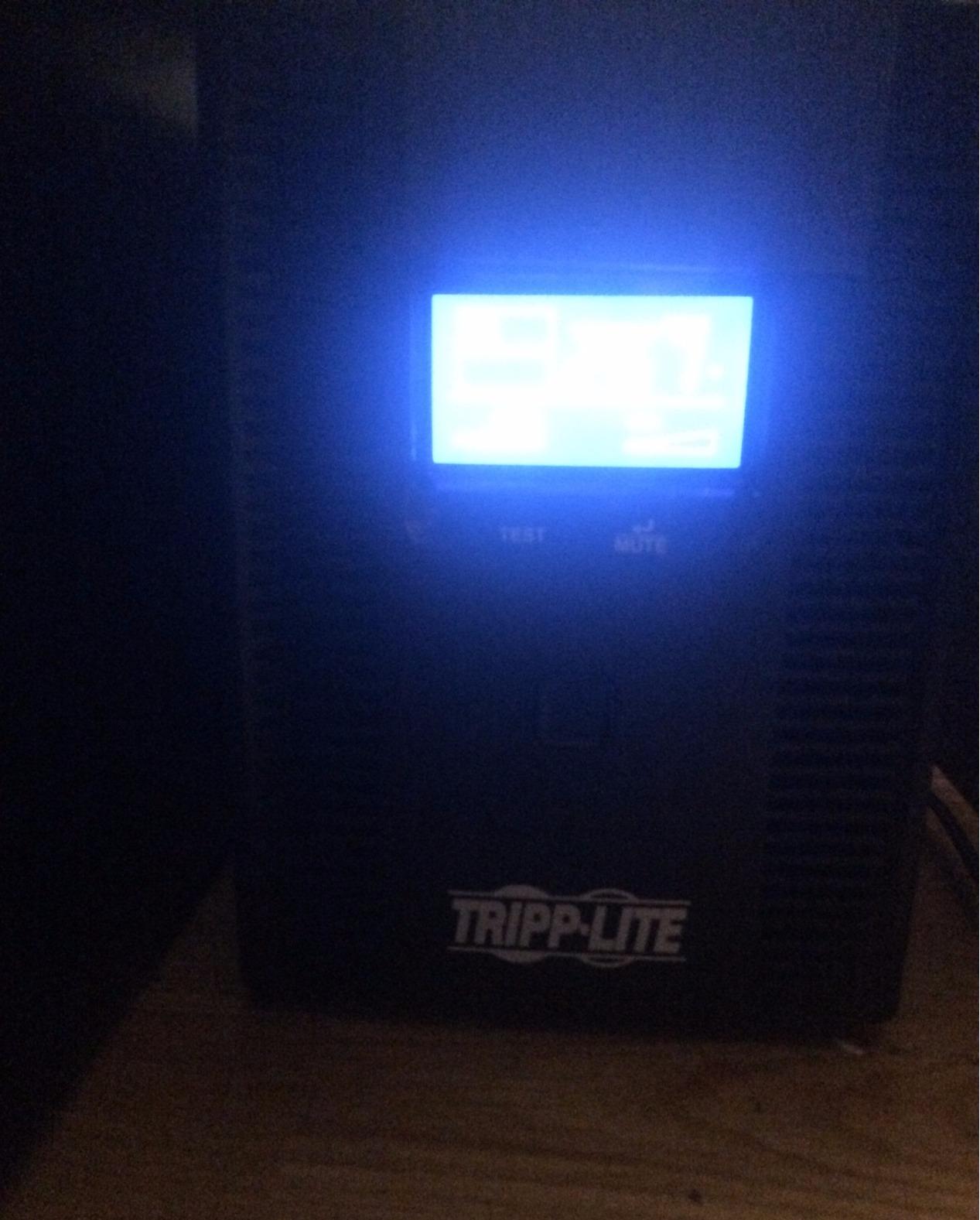 Eaton Tripp Lite OMNI1500LCDT 1500VA UPS Battery Backup Computer Uninterruptible Power Supply Units & Surge Protector, 810W, 10 Outlets, AVR, LCD Screen, 3 Year Warranty & $250,000 Insurance customer photo 1