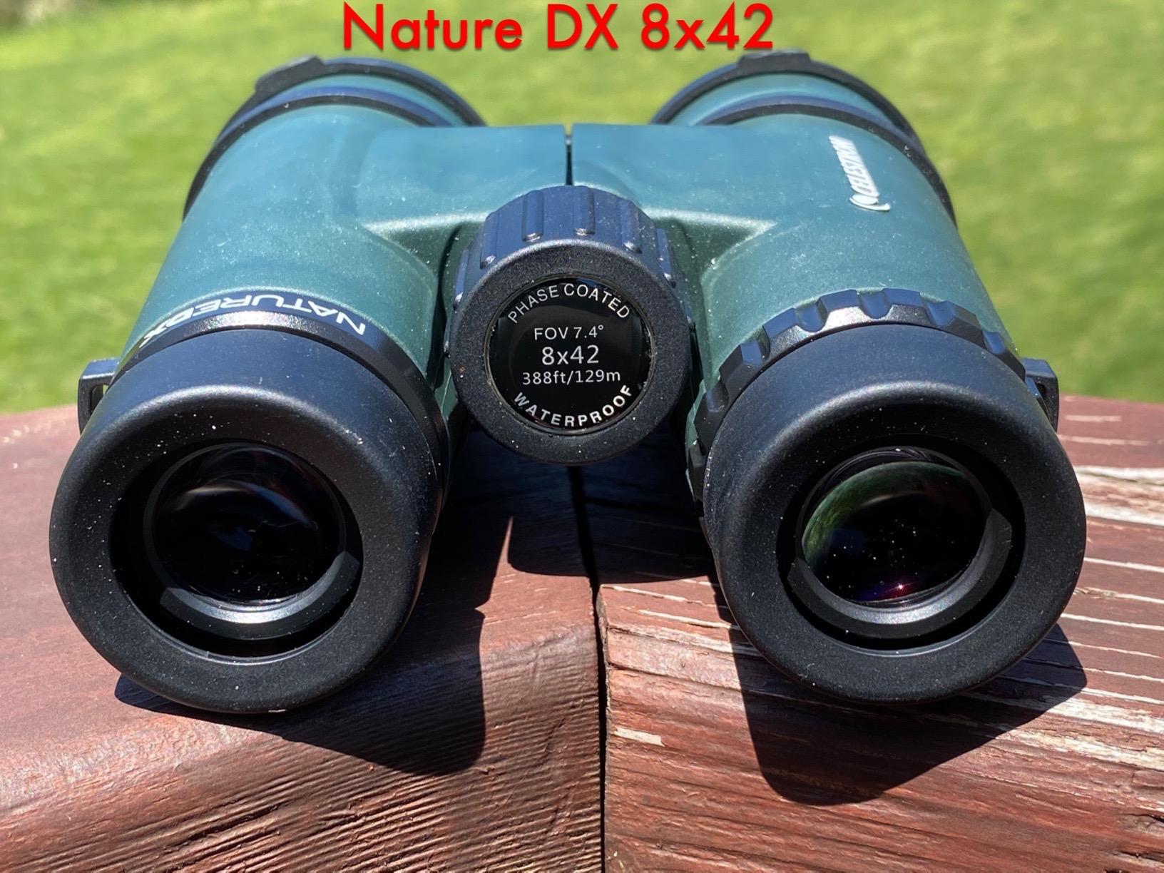 Celestron Nature DX 8x42 Waterproof Binoculars for Bird Watching & Outdoors | Phase-Coated BaK-4 Prisms, Bright Fully Multi-Coated Optics, 42mm Objective Lenses, Durable Rubber Armor customer photo 2