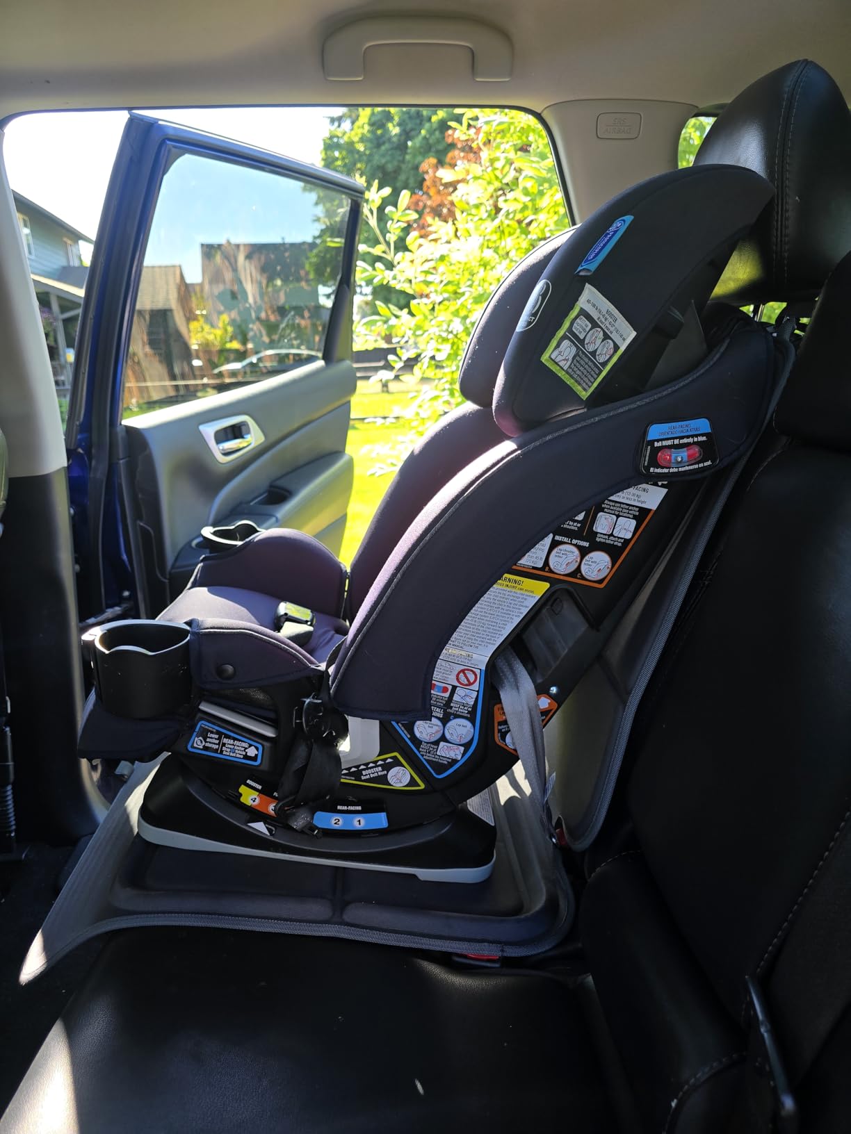 Munchkin Elite Seat Guardian Car Seat Protector, Dark Grey customer photo 2