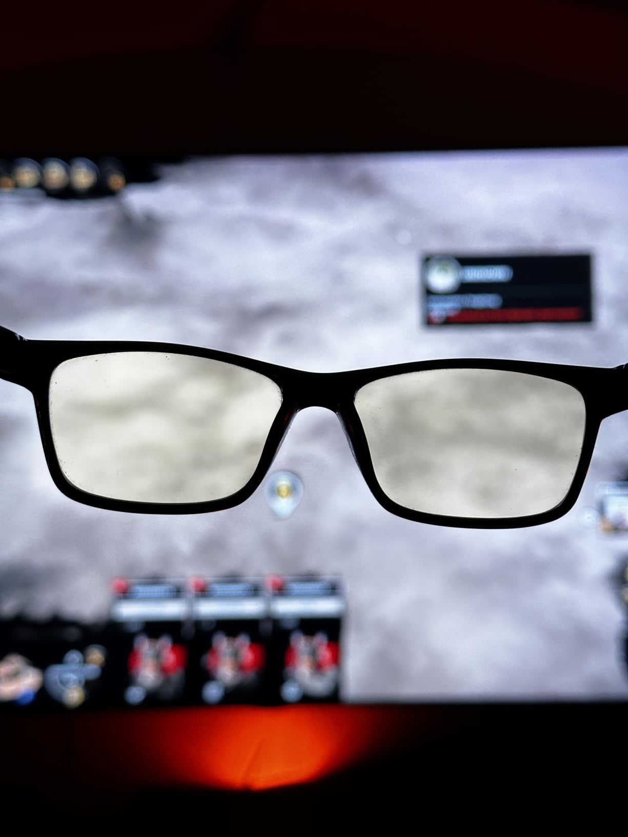 Gamma Ray Computer Blue Light Blocking Gaming Glasses w/Amber Tint customer photo 2
