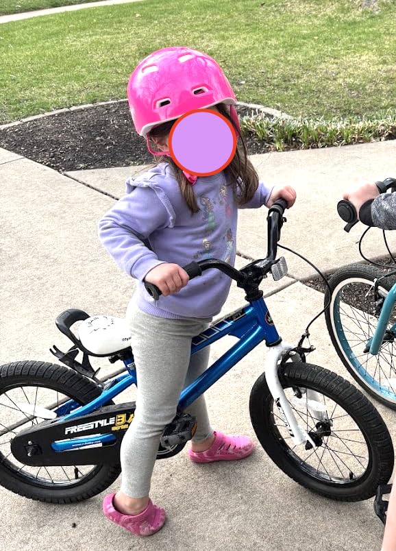 RoyalBaby Freestyle Kids Bike for Boys Girls Ages 3-10 Years | 12 14 16 Inch with Training Wheels, 18 Inch with Kickstand, BMX Style customer photo 1