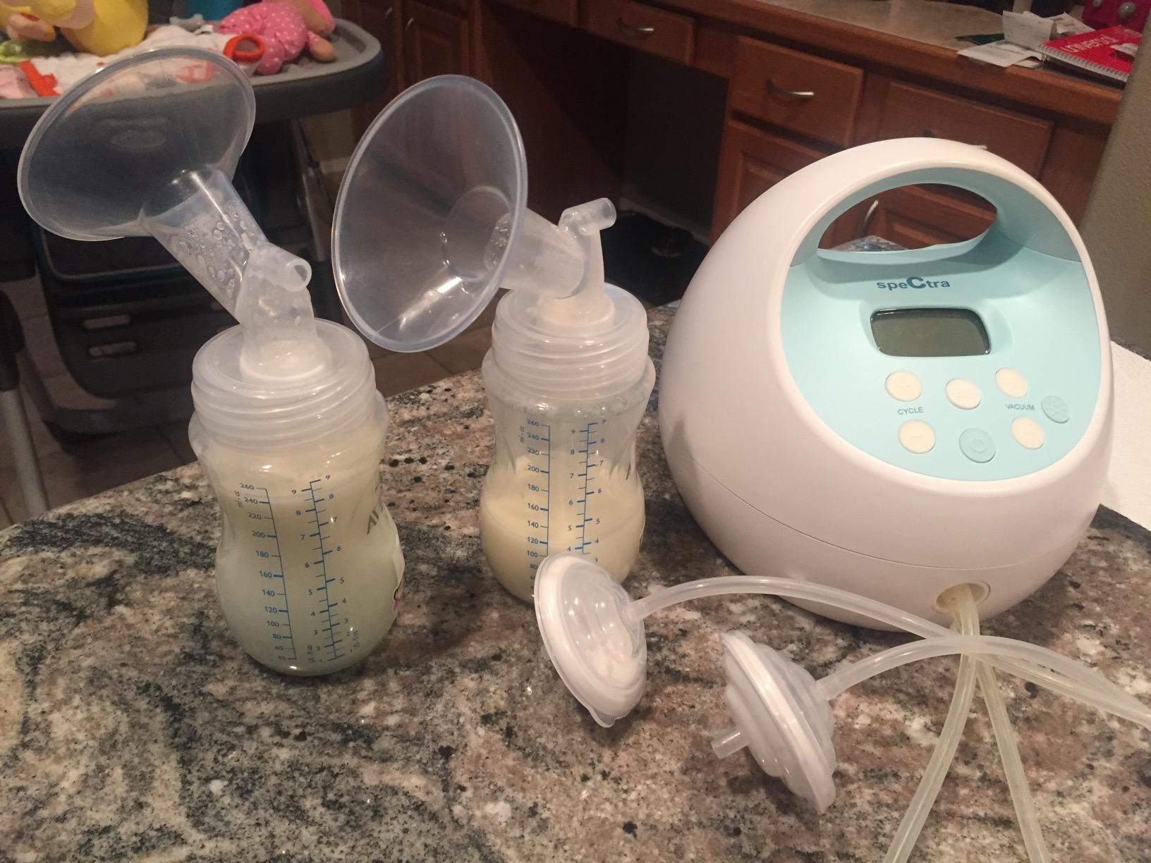 Spectra Baby S1 Plus Electric Breast Milk Pump for Baby Feeding | Portable Rechargeable Single or Double Electric Breast Pump customer photo 1