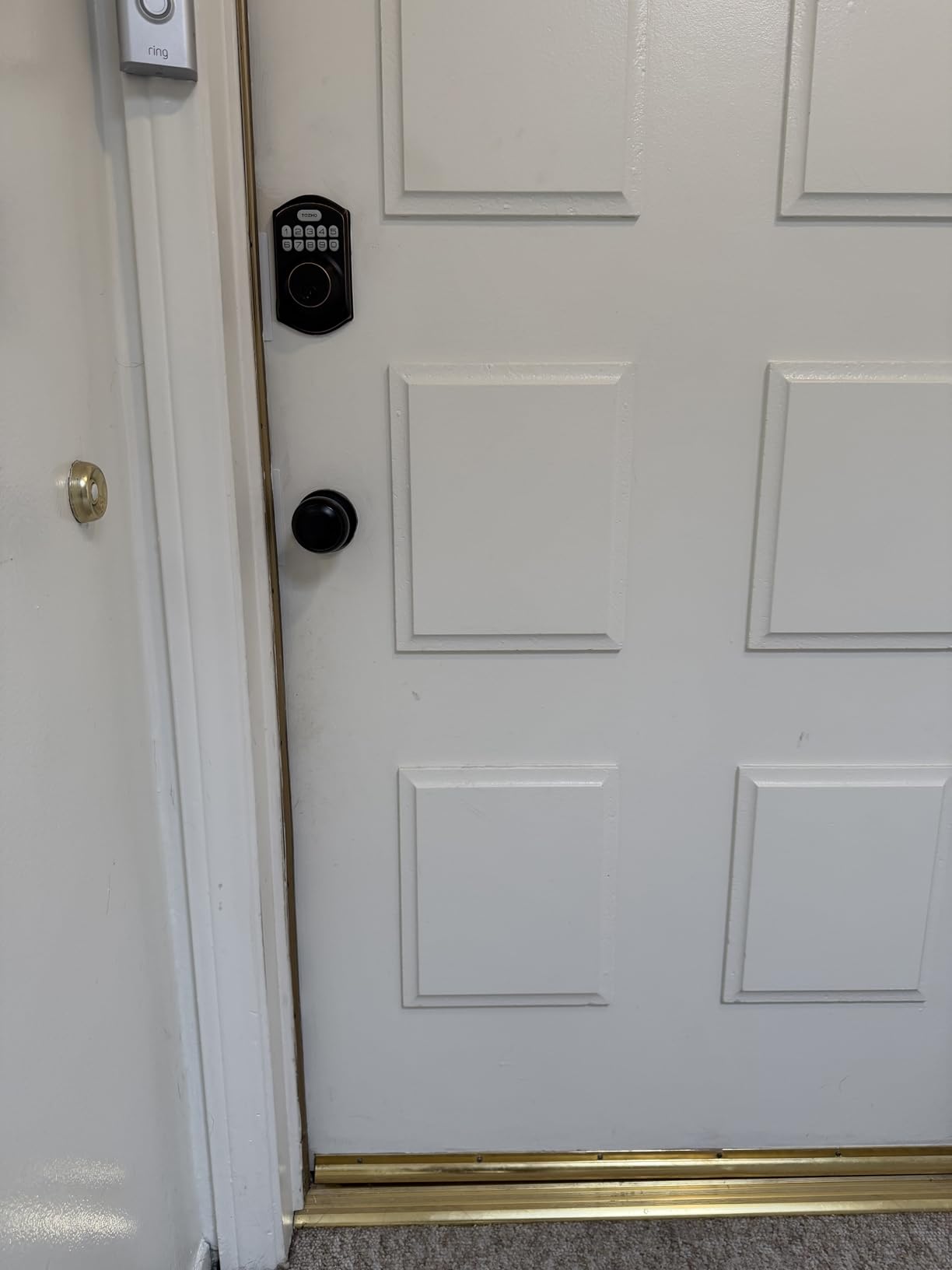 Door Armor MAX 5 Piece Door Reinforcement Kit, Anti Kick in Door Security | Door Jamb, Frame & Hinge Reinforcement, Heavy Duty Steel Door Protection, Made In USA, Powder Coated Alloy Steel (Aged Bronze) customer photo 2