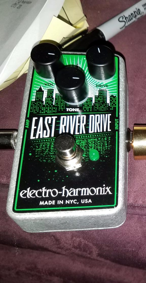 Electro-Harmonix East River Drive Overdrive Pedal customer photo 2