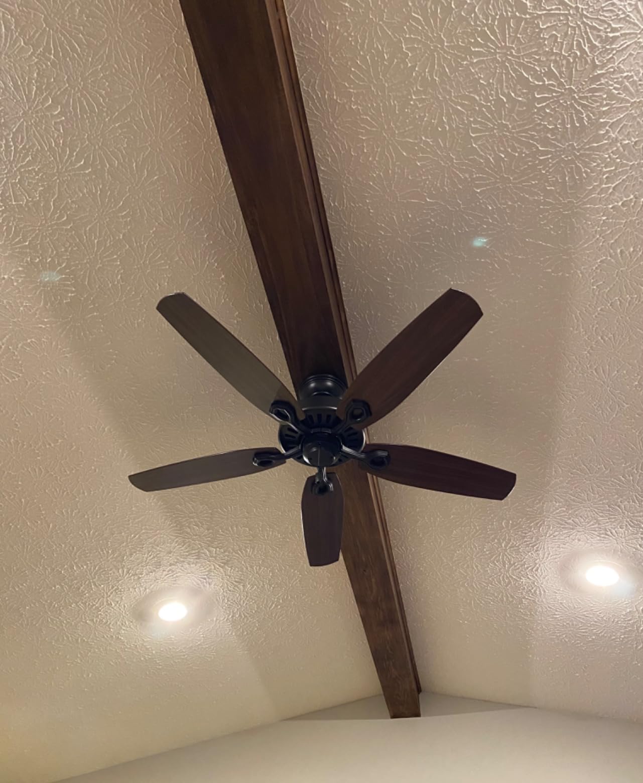 Hunter Builder Elite, Indoor, Ceiling Fan, No Light, 52 inch, New Bronze | Standard Mount, Pull Chain, 5 Blades, For Bedroom, Living Room, Kitchen, 53242 customer photo 1