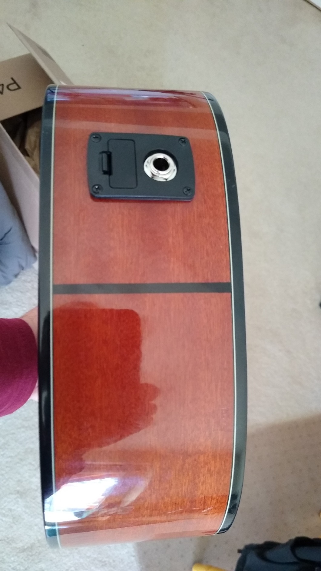 Kala Solid Spruce Top Mahogany Gloss Tenor Ukulele with EQ with Built-In Tuner (KA-STGE-C) customer photo 2