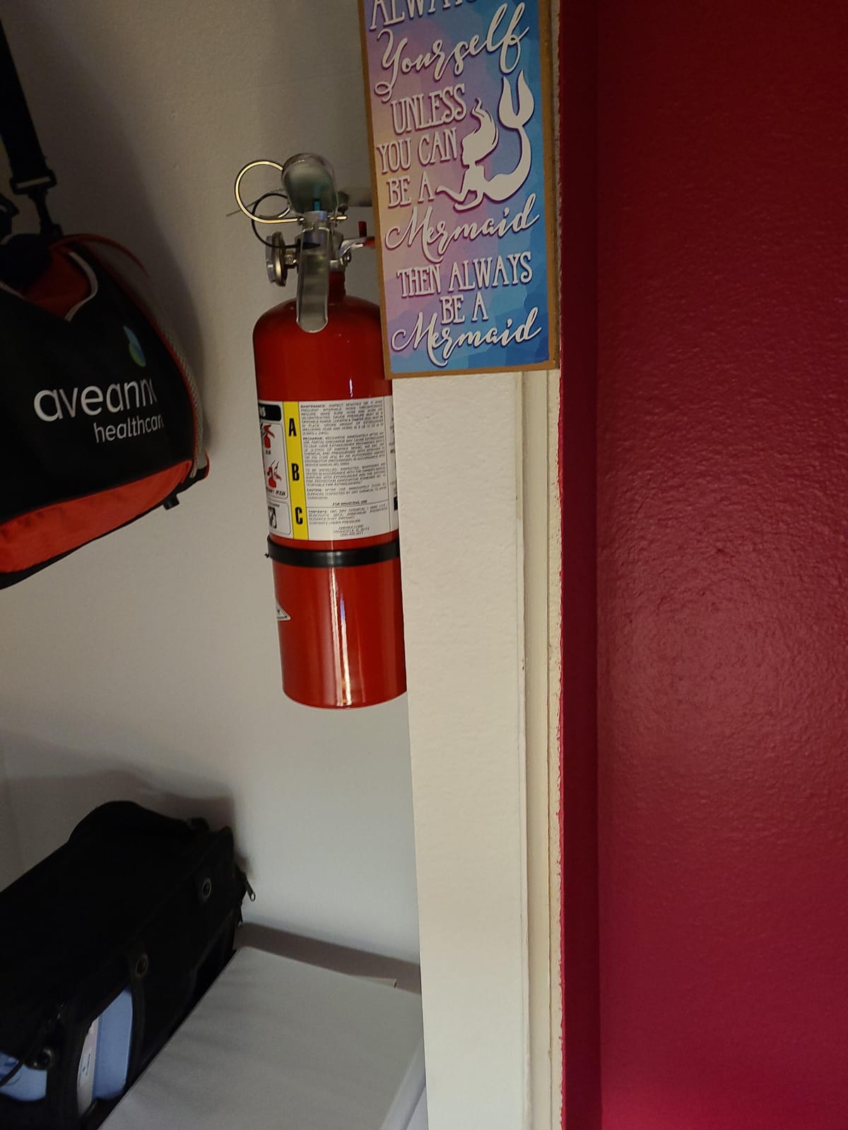 Amerex B402, 5 lb. ABC Dry Chemical Fire Extinguisher, with Wall Bracket | UL-rated 3-A:40-B:C rechargeable ABC dry chemical fire extinguisher with wall bracket customer photo 2