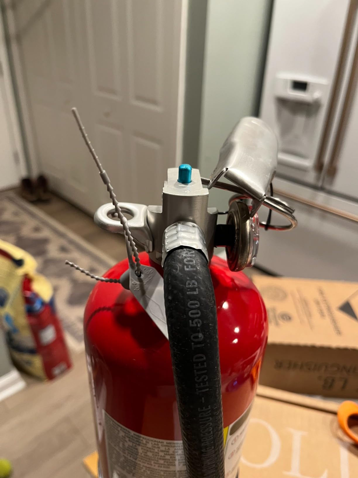 Amerex B500 Fire Extinguisher, 5 lb. ABC Dry Chemical | Rechargeable all-metal 5 lb ABC extinguisher, UL rated 2A:10B:C customer photo 2