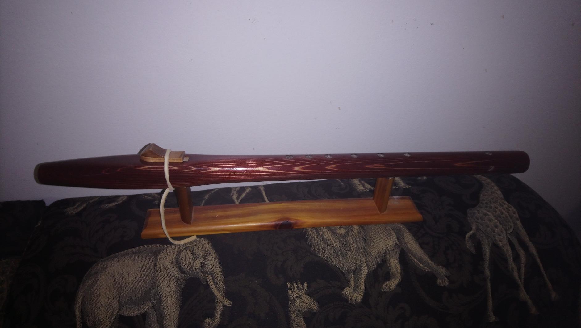 Native American Style G Flute, Cedar Beginner Flute Package with Book by Stellar Flutes. Stellar Basic G Flute (Flute Bag Not Included) customer photo 1