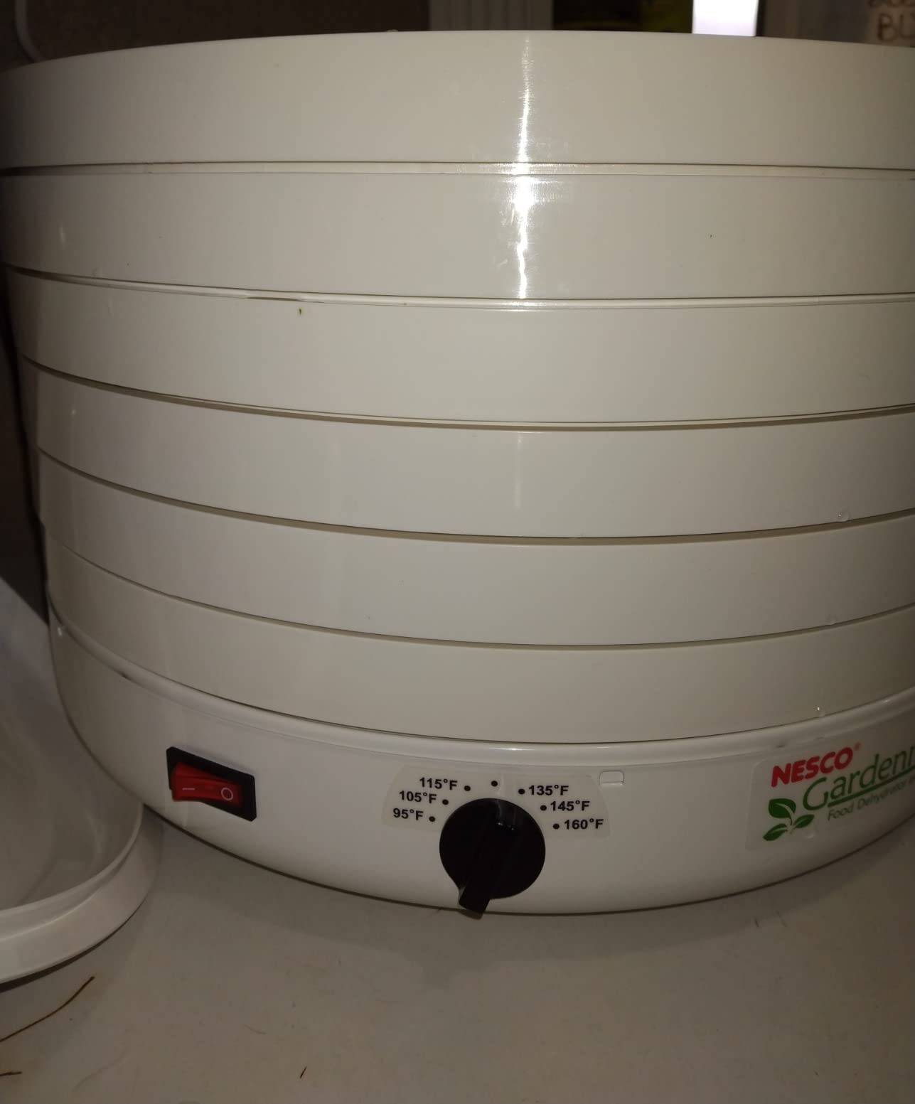 NESCO FD-1018A Gardenmaster Pro Food Dehydrator for Home Food Preservation, 8-Tray White Electric Dehydrator with Expandable Capacity customer photo 1