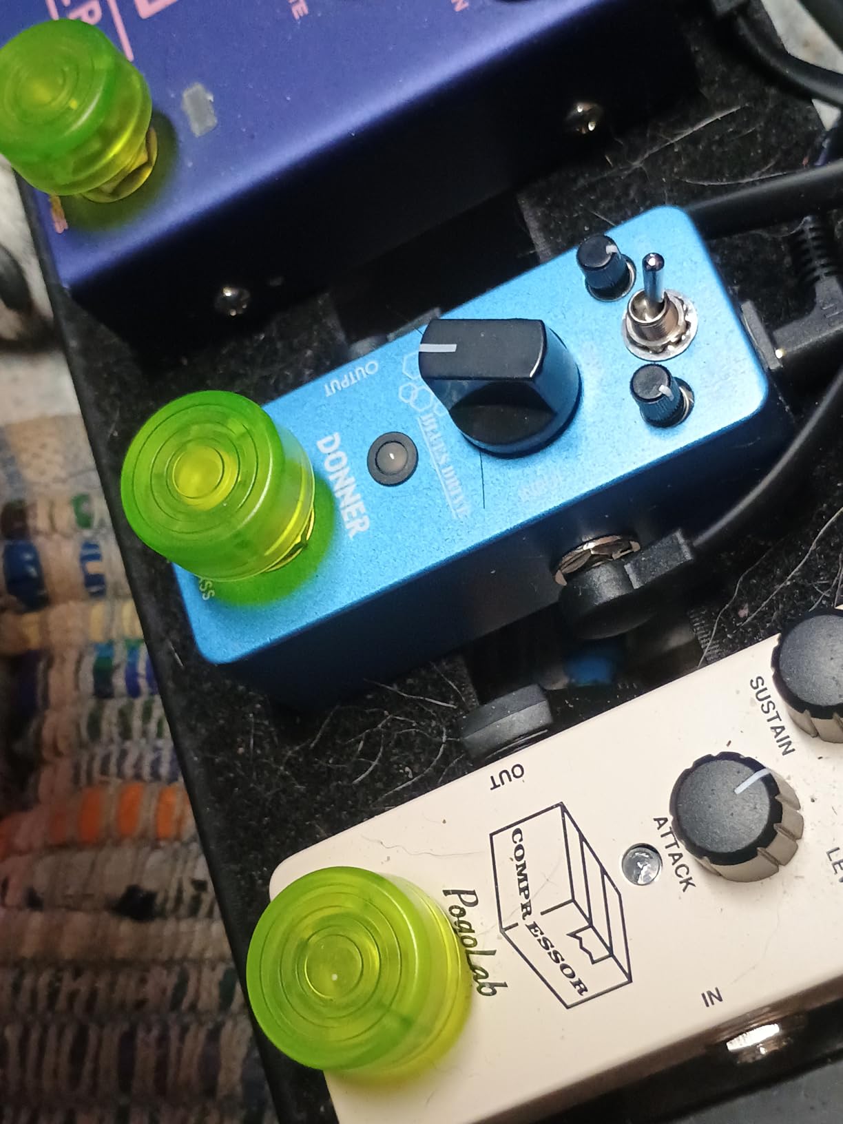 Donner Overdrive Guitar Pedal, Blues Drive Vintage Overdrive Effect Warm/Hot Modes for Pedal Boards Electric Guitar, True Bypass customer photo 2
