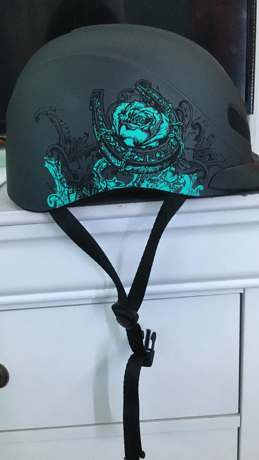 Troxel Rebel Bold Horse Riding Helmet, Low-Profile, Light, Adjustable Design, Safety Horseback Riding Gear customer photo 1