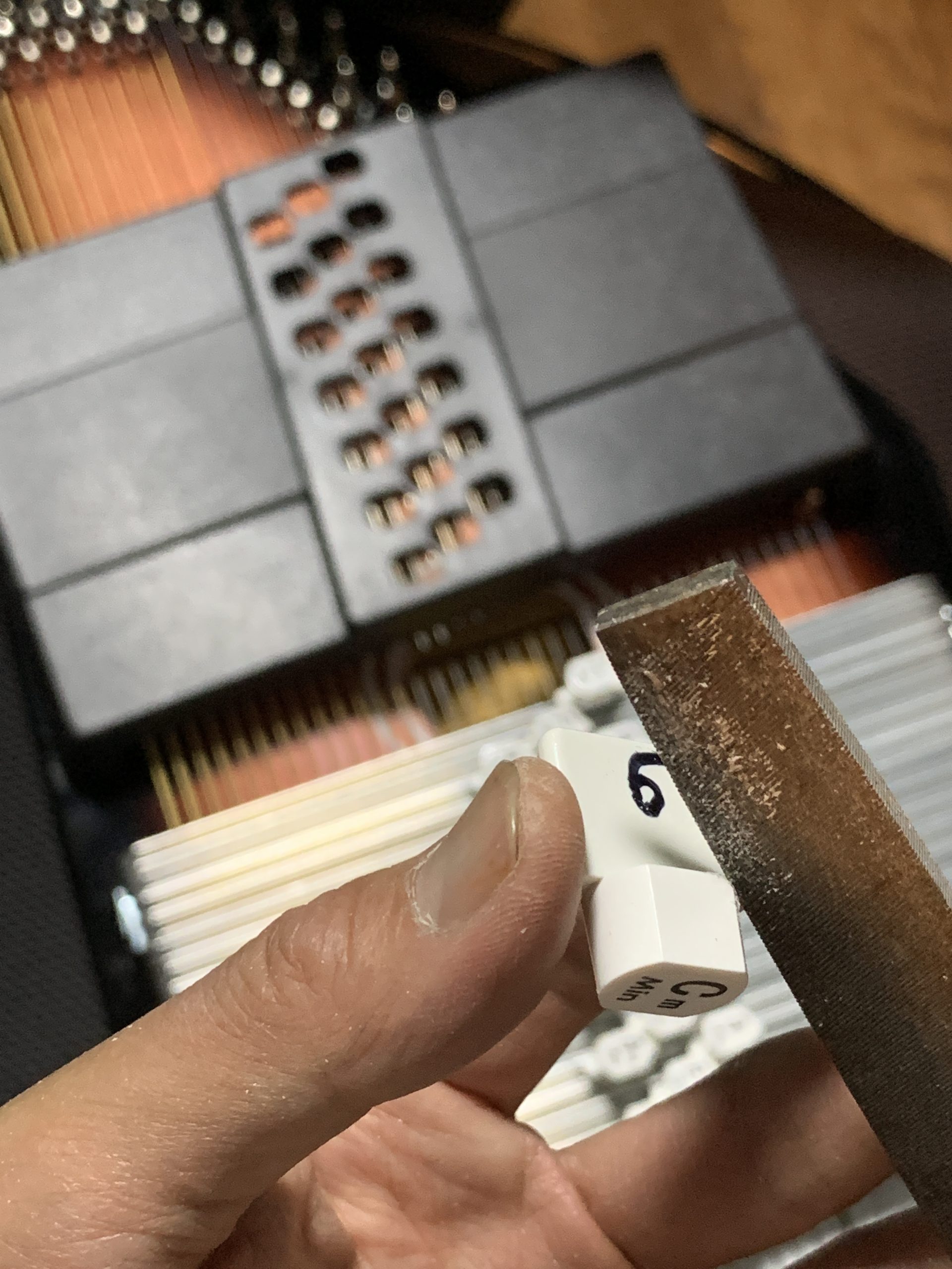 Oscar Schmidt OS21CE 21 Chord Acoustic Electric Auto Harp. Tobacco Sunburst customer photo 2