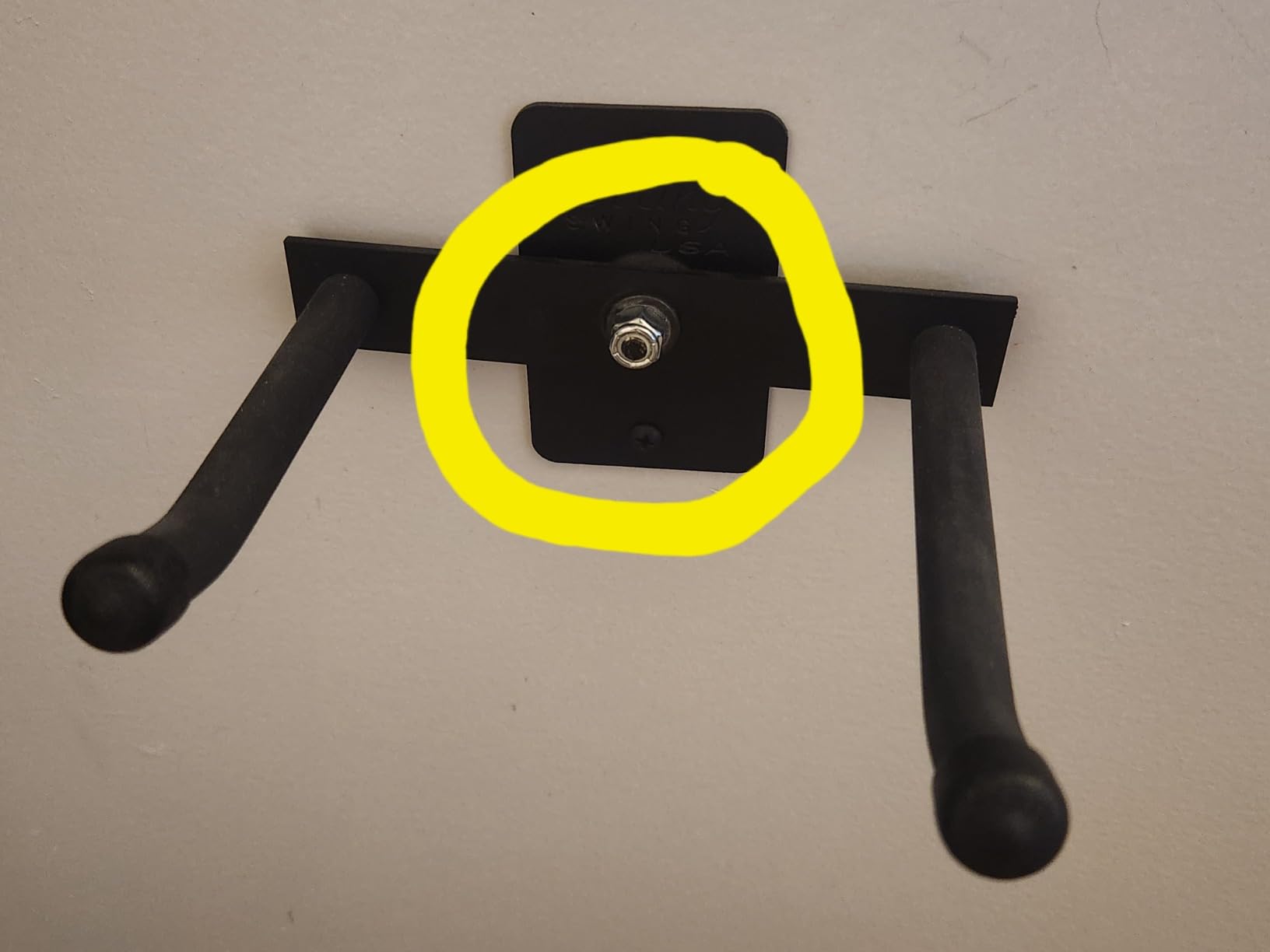 String Swing Horizontal Wall Mount Trumpet Holder - Stand for All Trumpets Including Piccolo and Pocket - Made in USA customer photo 2