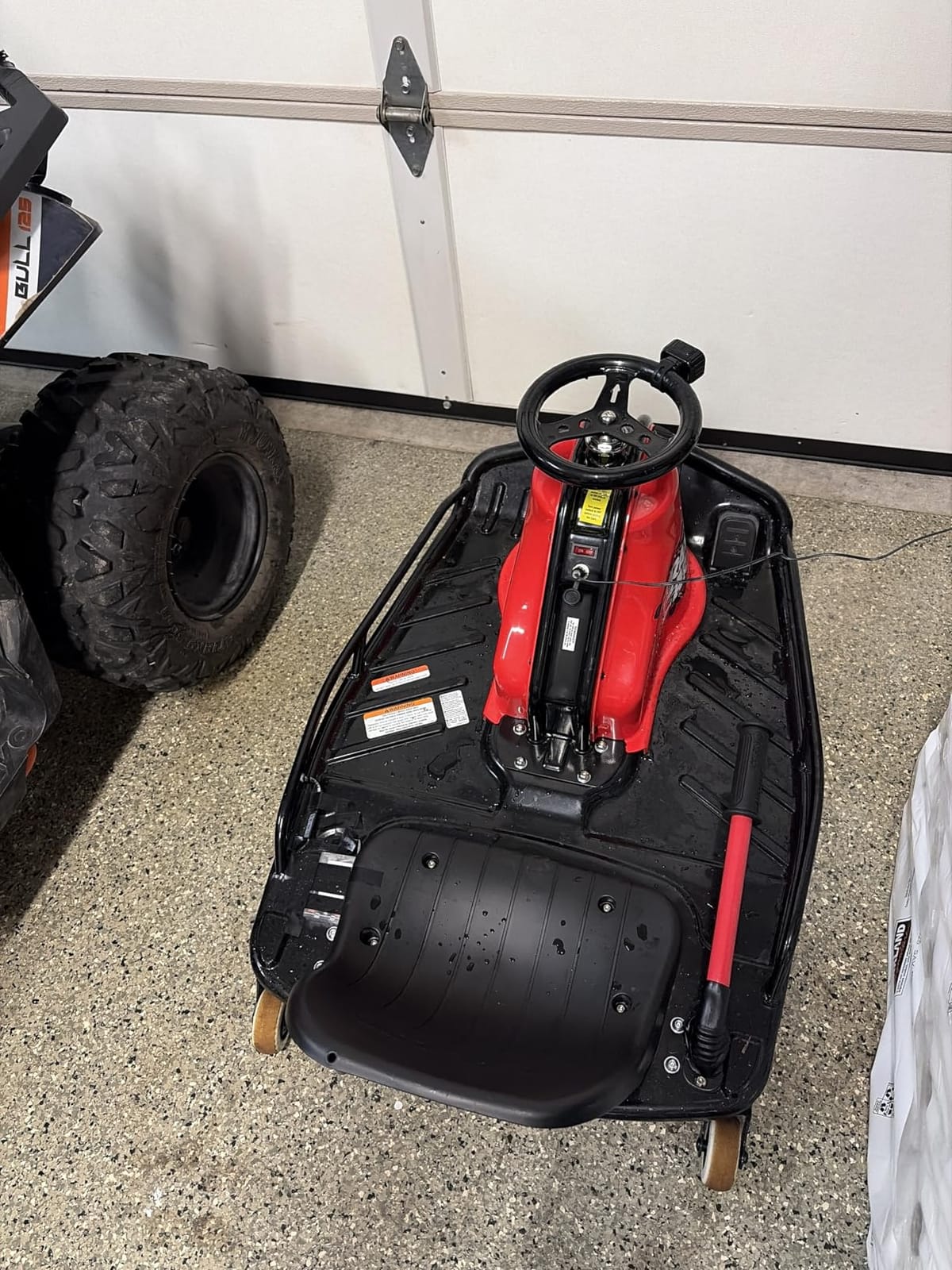Crazy Cart Sport Go Kart | Electric Drift Cart | Iconic Wheeled Ride-On For Kids Age 9+ | Precise Proporional Control | 250W/24V Motor | Up To 12 MPH, 40 Mins; 140 Lbs customer photo 2