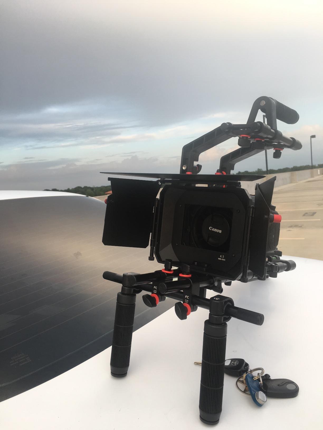 FC-02 Shoulder Rig Kit with Matte Box & Cage for DSLR Cameras | 9-6