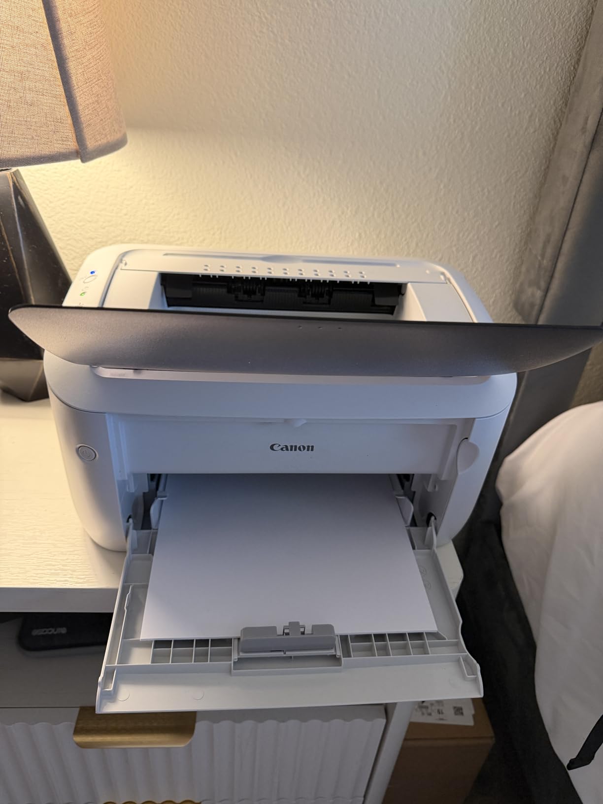 Canon imageCLASS LBP6030w - Monochrome Single-Function Wireless Compact Wireless Laser Printer, 19 PPM, White - Print Only customer photo 2