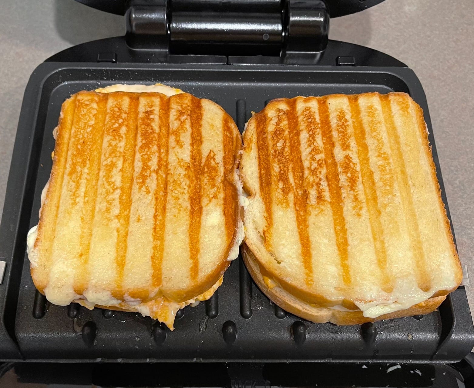 George Foreman 4-Serving Indoor Grill with Removable Plates customer photo 2
