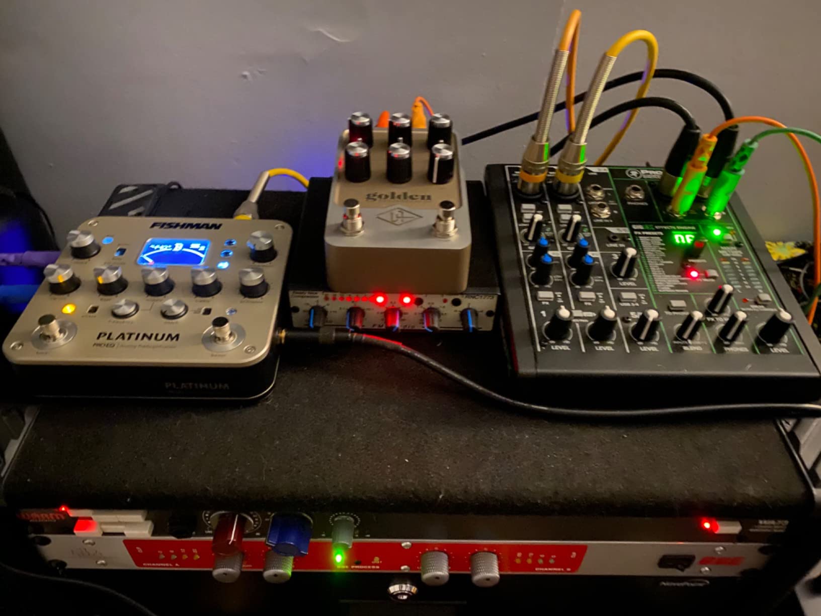 Fishman Platinum Pro EQ/DI Analog Preamp Pedal customer photo 1