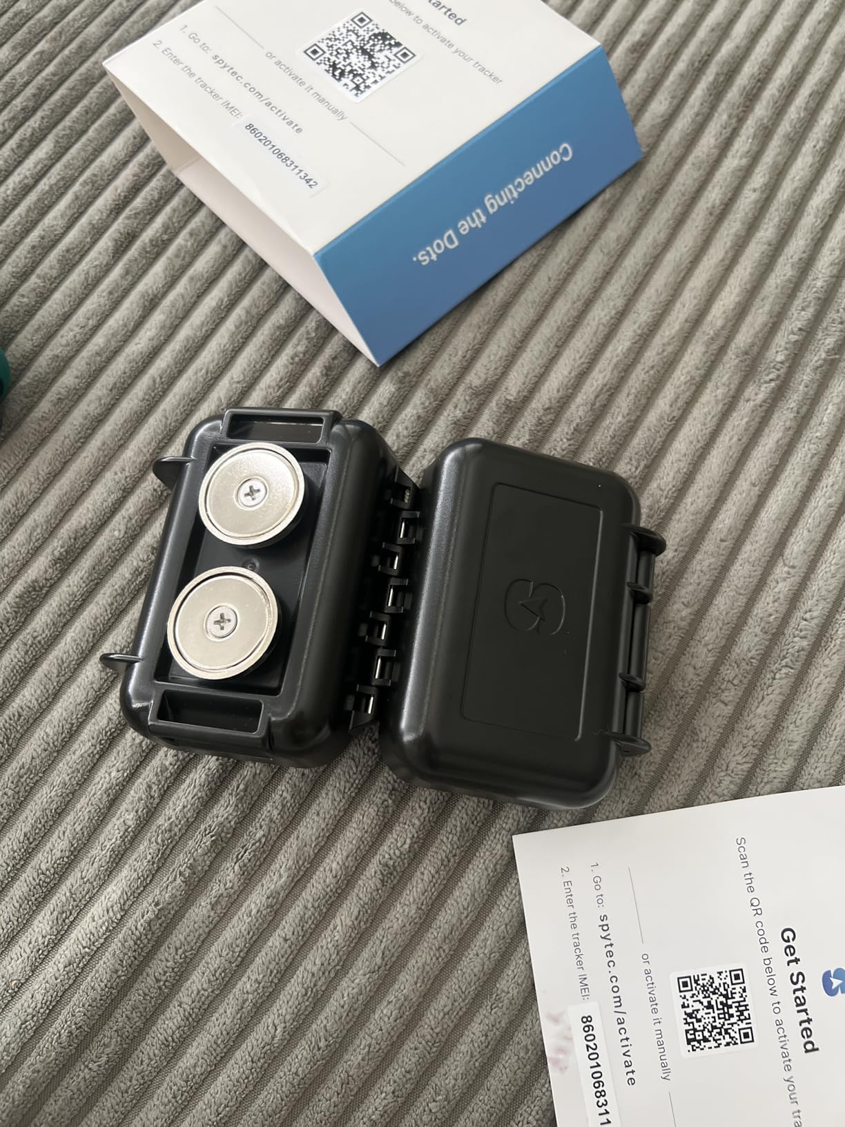 Spytec Atlas GPS Tracker for Vehicles & Kids (Subscription Required) | Up to 14-Day Battery Life | Waterproof Magnetic Case, Geofencing, Portable Real Time Mini GPS Car Tracker w/Lifetime Support customer photo 2