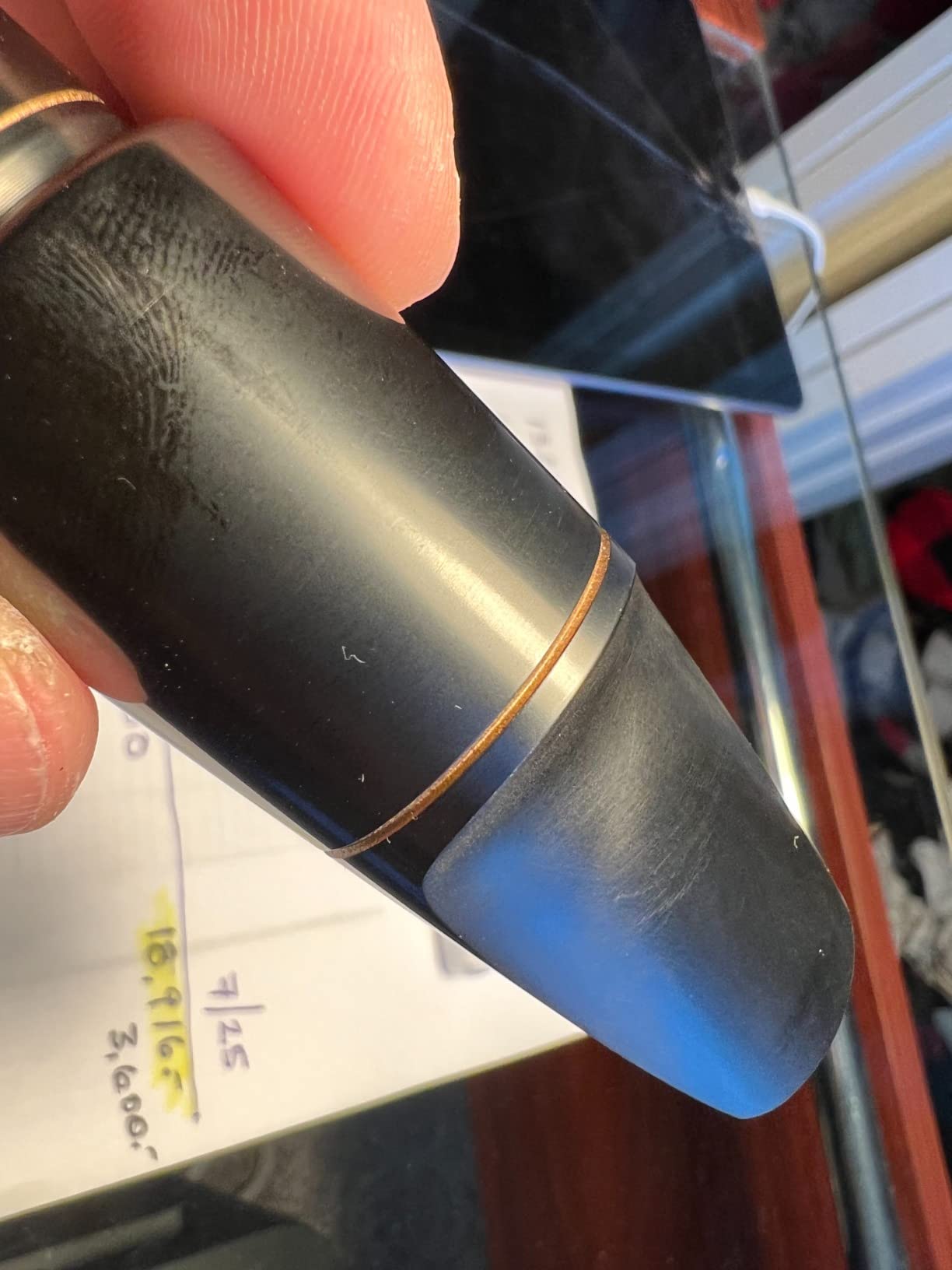 D'Addario Woodwinds Select Jazz Alto Saxophone Mouthpiece - D5M customer photo 1