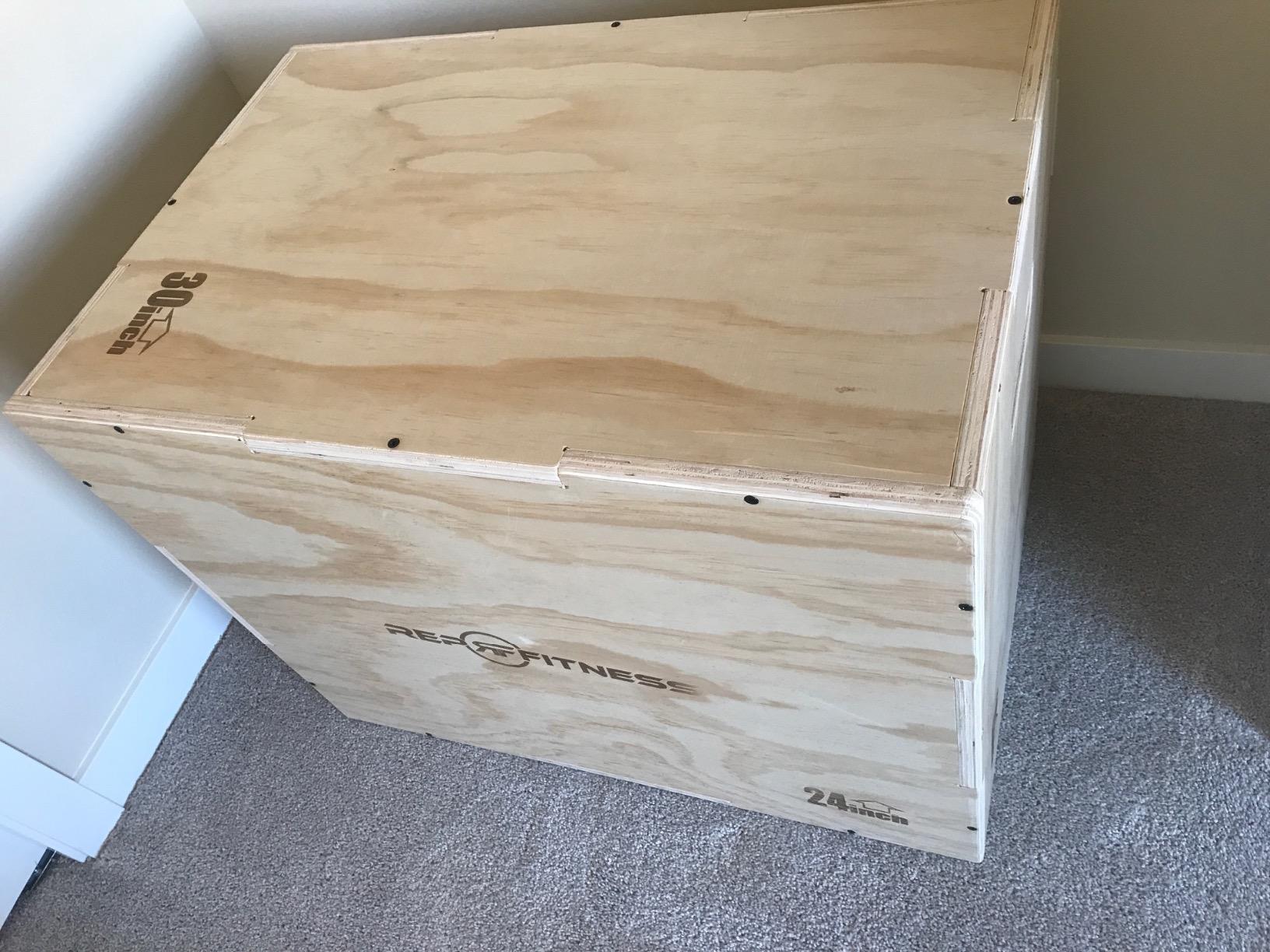 Rep Fitness Plyometric Wood Jump Box | CrossFit & Strength Training | 12 to 30