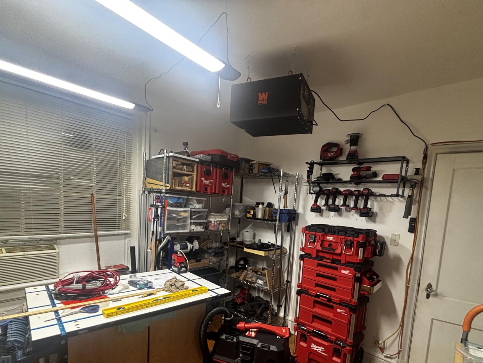 WEN 3410 3-Speed Remote-Controlled Air Filtration System (300/350/400 CFM), Basic w/ RF Remote (400 CFM) customer photo 1