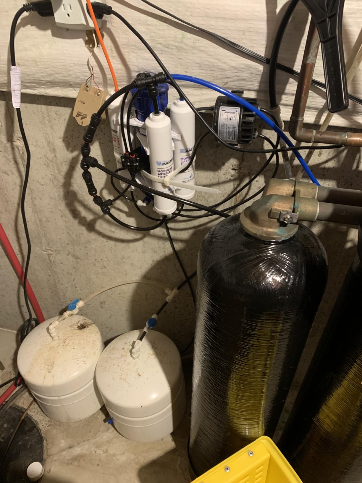 Home Master TMAFC-ERP Artesian Full Contact Reverse Osmosis System, 7-Stages, Patented 2-Pass Alkaline Remineralization, 1:1 Waste Ratio customer photo 2