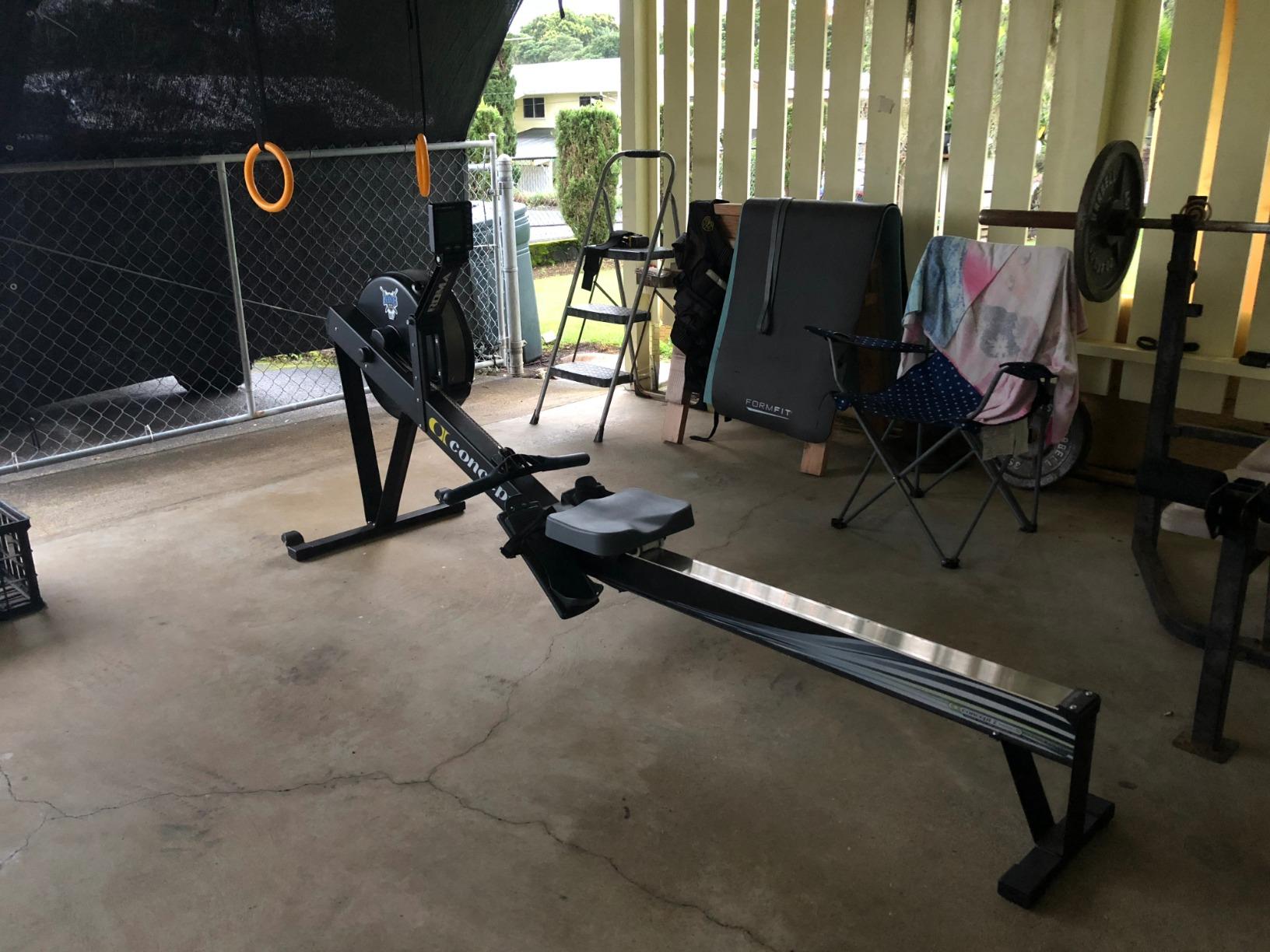 Concept2 RowErg Indoor Rowing Machine - PM5 Monitor, Device Holder, Adjustable Air Resistance, Easy Storage customer photo 2