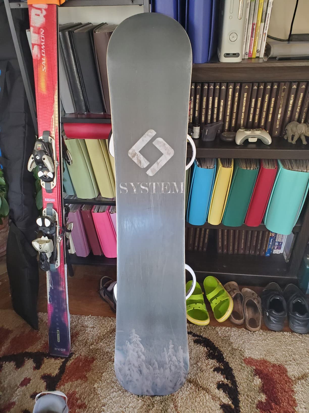 System MTN Snowboard with Summit Bindings Men's Snowboard Package customer photo 1