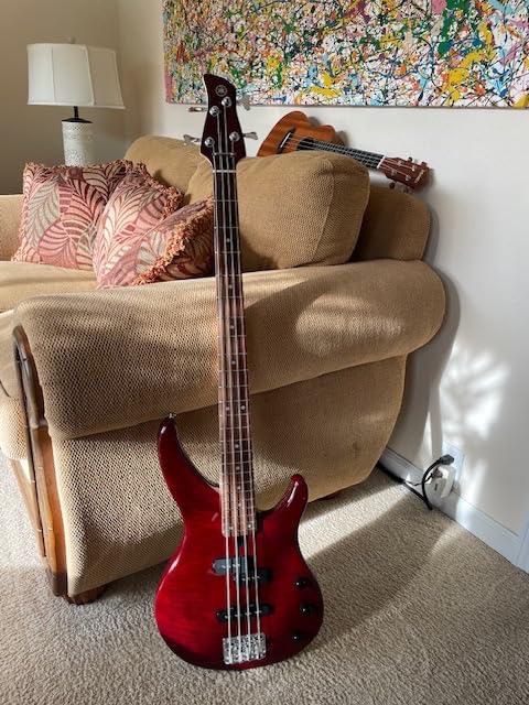 Yamaha TRBX174 BL 4-String Electric Bass Guitar customer photo 2